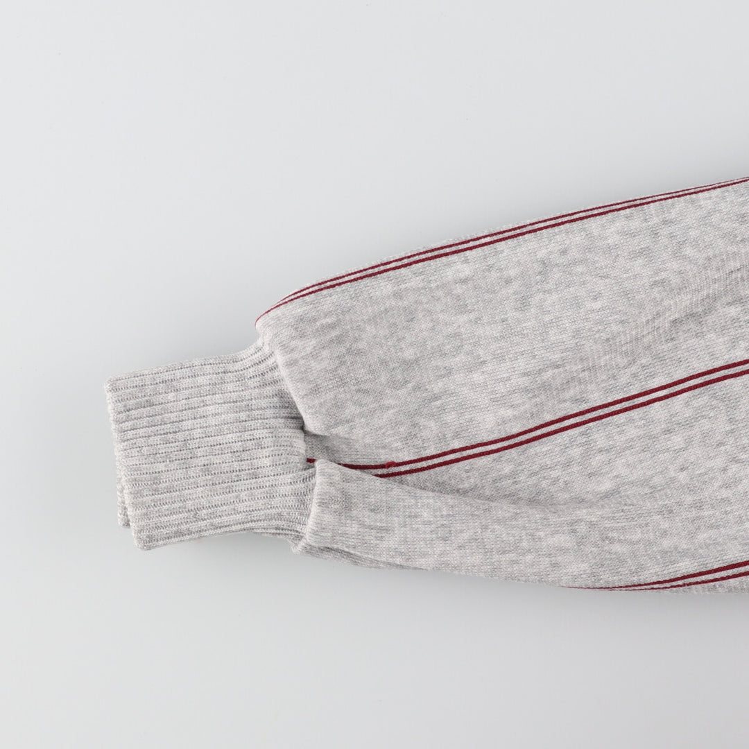 LE COQ SPORTIF Stripe Pattern Full Zip Sweatshirt Trainer Made in USA Men's M /eaa422533