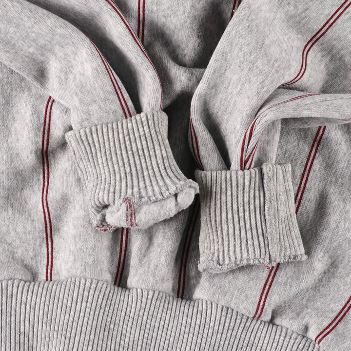 LE COQ SPORTIF Stripe Pattern Full Zip Sweatshirt Trainer Made in USA Men's M /eaa422533