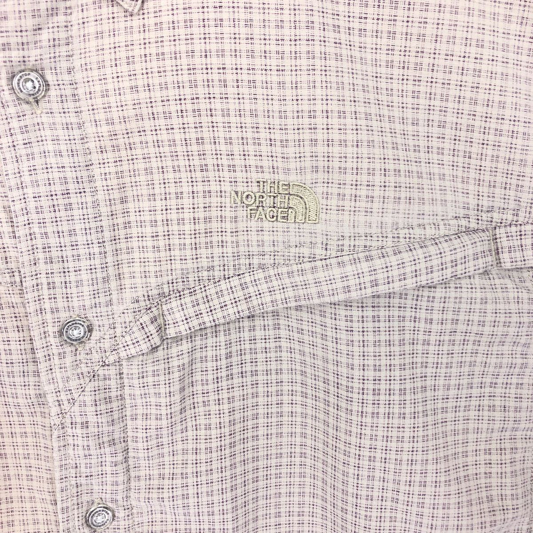 THE NORTH FACE Check Pattern Long Sleeve Fishing Shirt Men's XL /eaa422673