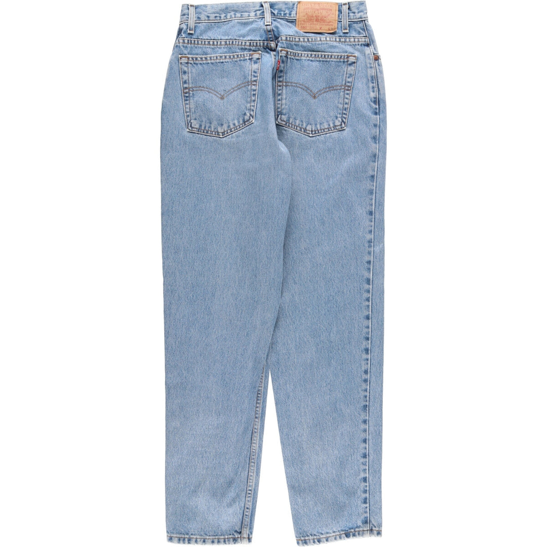 00'S Levi's 550 Relaxed Fit Tapered Leg Tapered Denim Pants Women's L (w30) /eaa422765