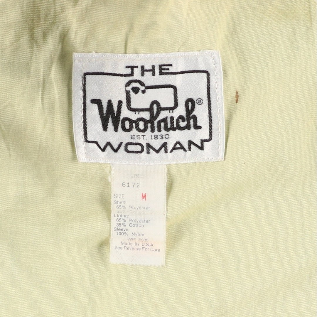 70'S WOOLRICH THE WOMAN Mountain Parka Shell Jacket Made in USA Women's M Vintage /eaa422802