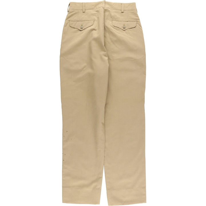 1960'S - Authentic US military dress pants/slacks, made in the USA, men's size W31, vintage unclear Beige type Vintage Second Hand
