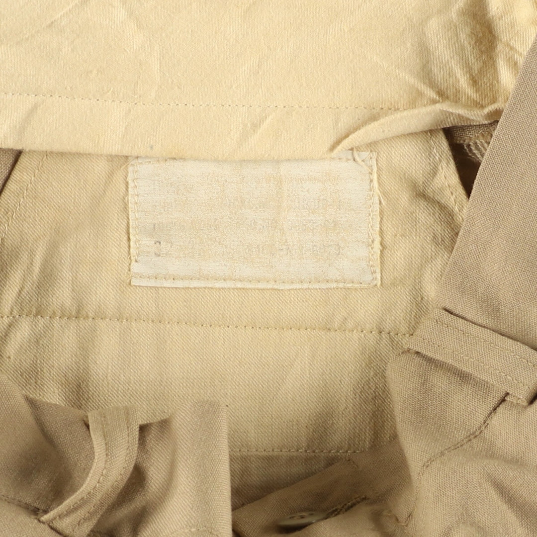 1960'S - Authentic US military dress pants/slacks, made in the USA, men's size W31, vintage unclear Beige type Vintage Second Hand