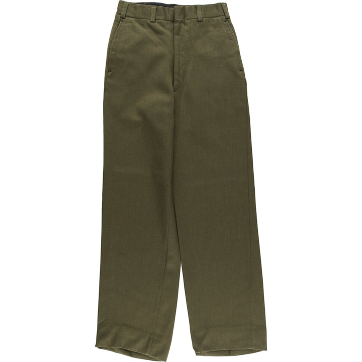~1950'S USMC genuine US military dress pants, wool slacks, made in USA, size 29 LONG, women's L equivalent, vintage /eaa422809