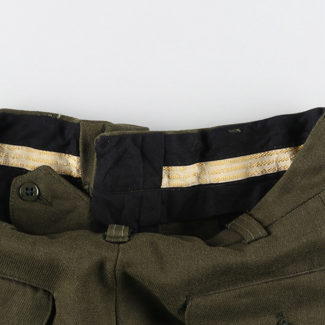 ~1950'S USMC genuine US military dress pants, wool slacks, made in USA, size 29 LONG, women's L equivalent, vintage /eaa422809