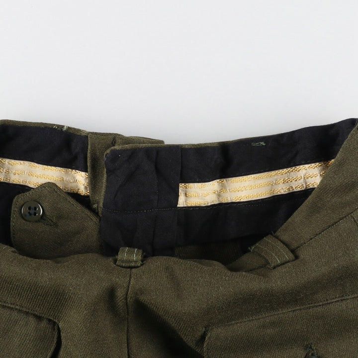 ~1950'S USMC genuine US military dress pants, wool slacks, made in USA, size 29 LONG, women's L equivalent, vintage /eaa422809