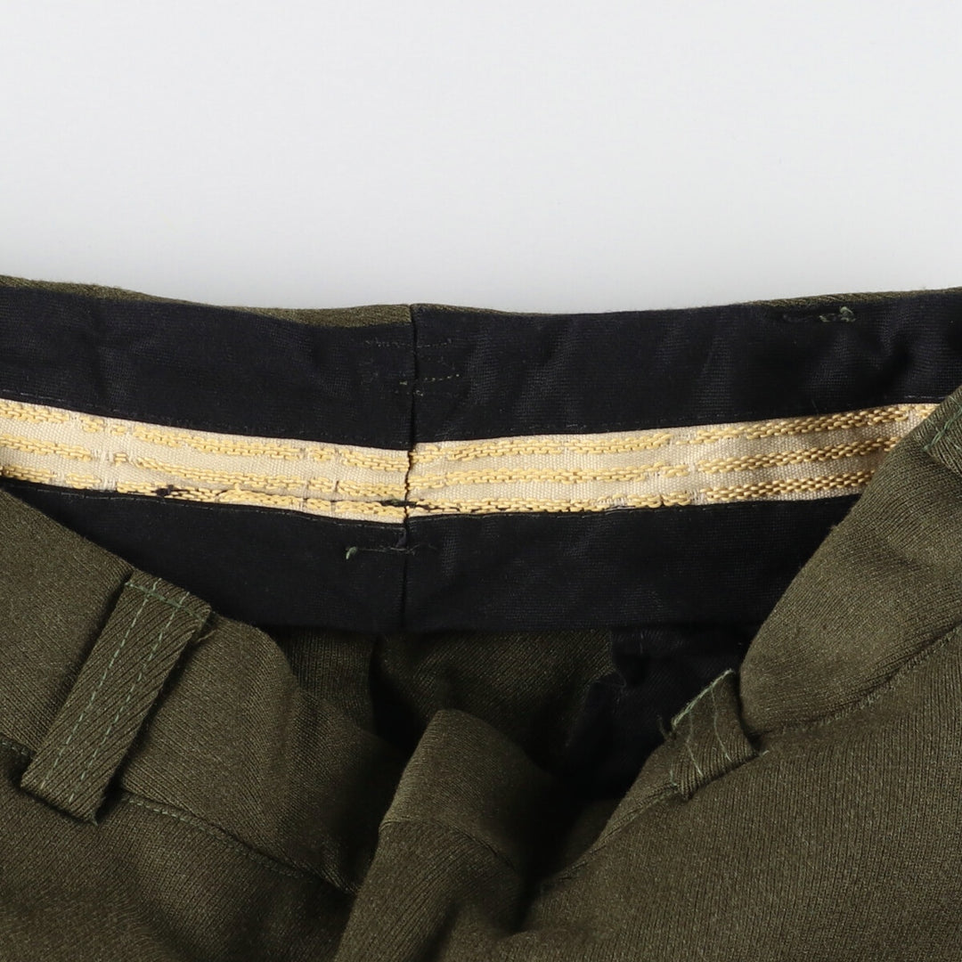 ~1950'S USMC genuine US military dress pants, wool slacks, made in USA, size 29 LONG, women's L equivalent, vintage /eaa422809