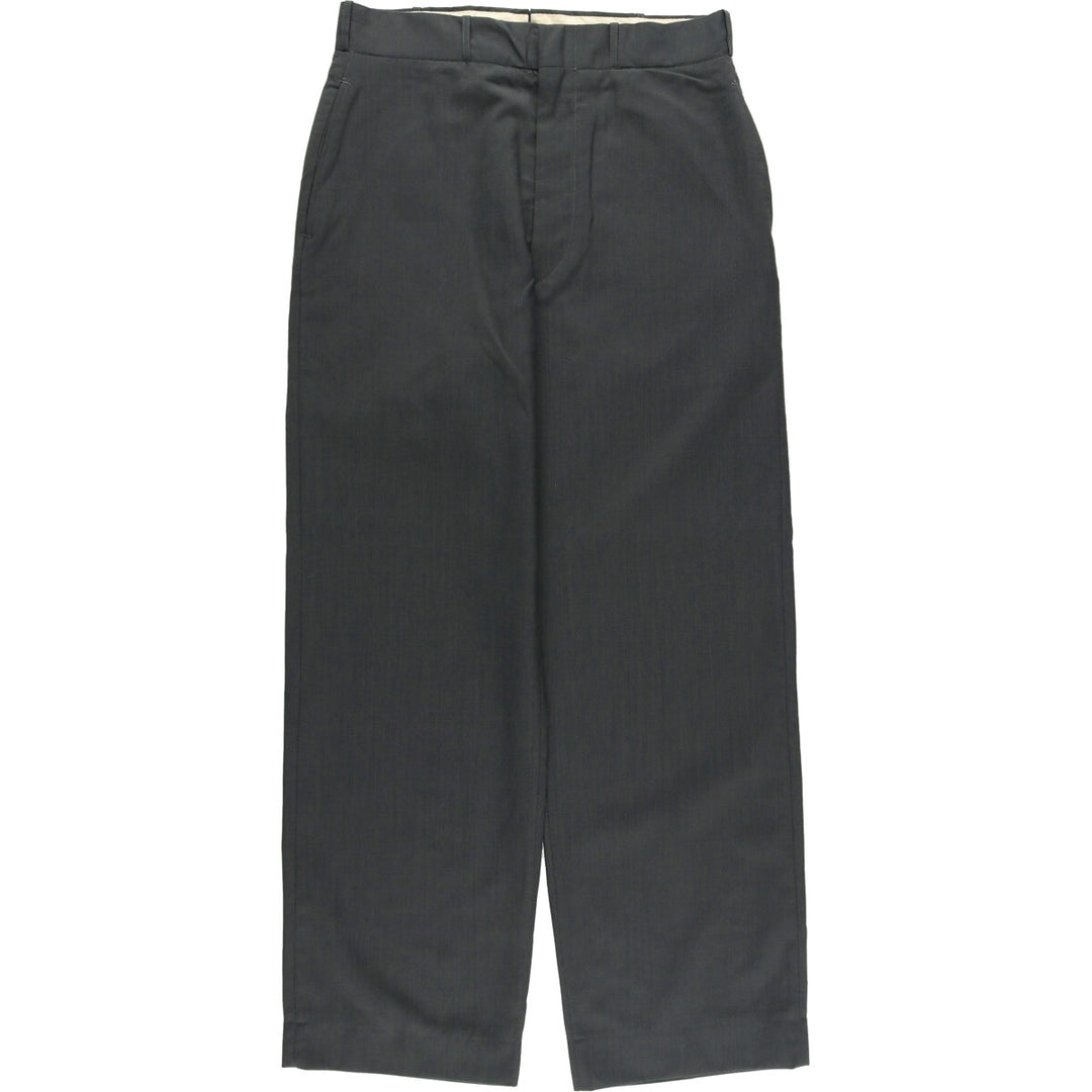 1960'S US military dress pants, slacks, made in USA, W31L34, men's w31 equivalent, vintage /eaa422811