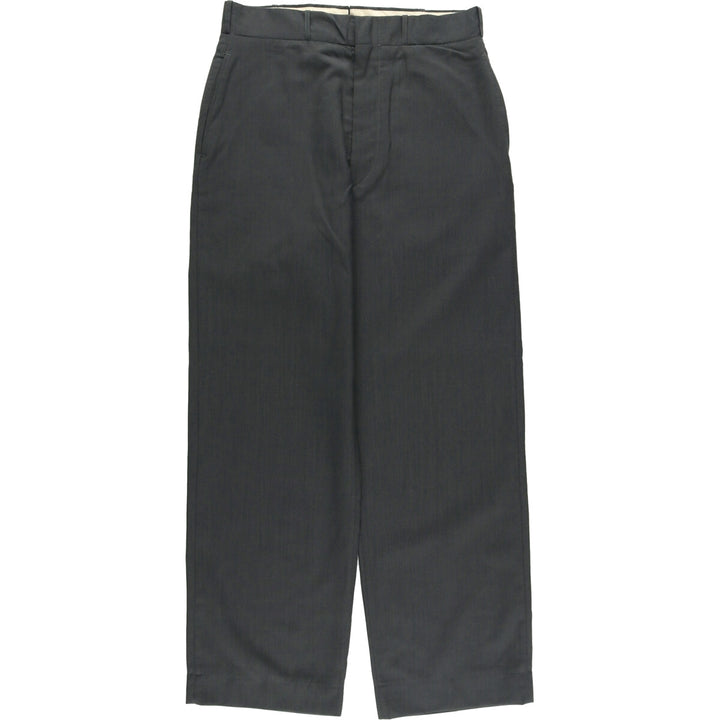 1960'S US military dress pants, slacks, made in USA, W31L34, men's w31 equivalent, vintage /eaa422811