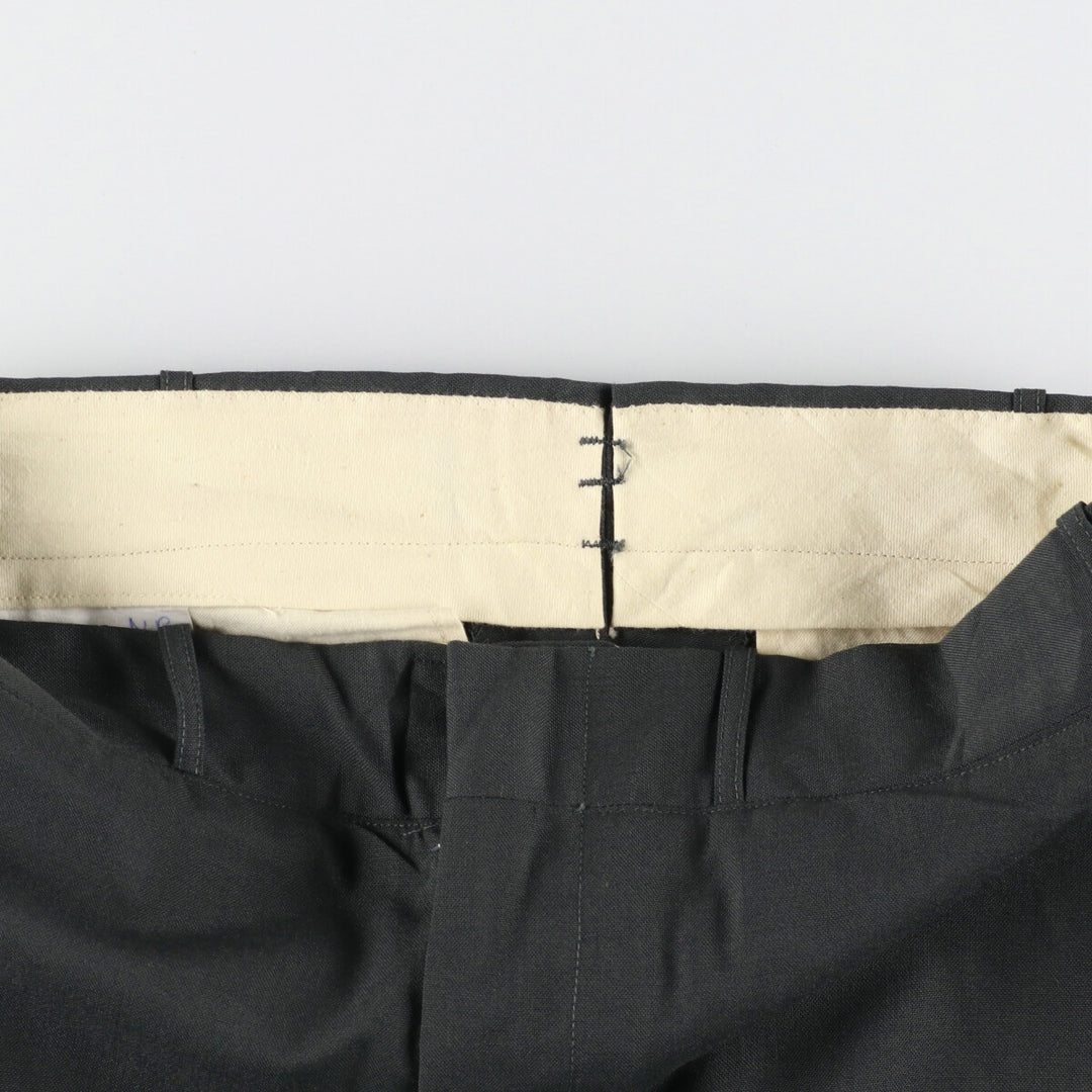 1960'S US military dress pants, slacks, made in USA, W31L34, men's w31 equivalent, vintage /eaa422811