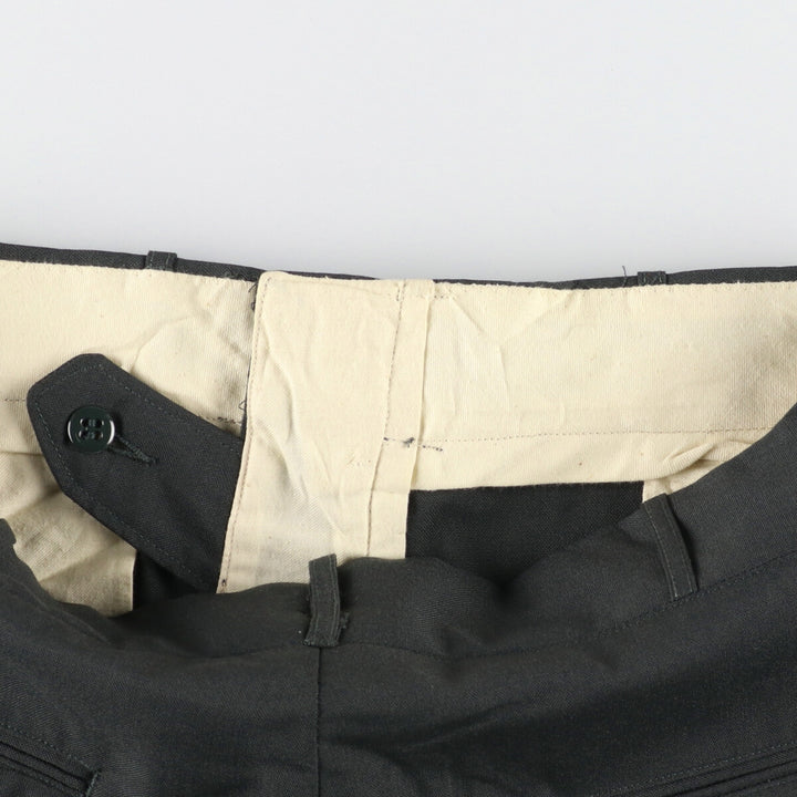 1960'S US military dress pants, slacks, made in USA, W31L34, men's w31 equivalent, vintage /eaa422811