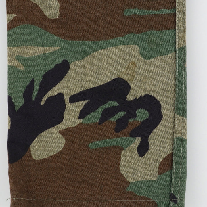 Civilian SAFTBAK Camouflage Pattern Woodland Camo Military Cargo Pants Men's Size W29 unclear Khaki type sage green Vintage Second Hand