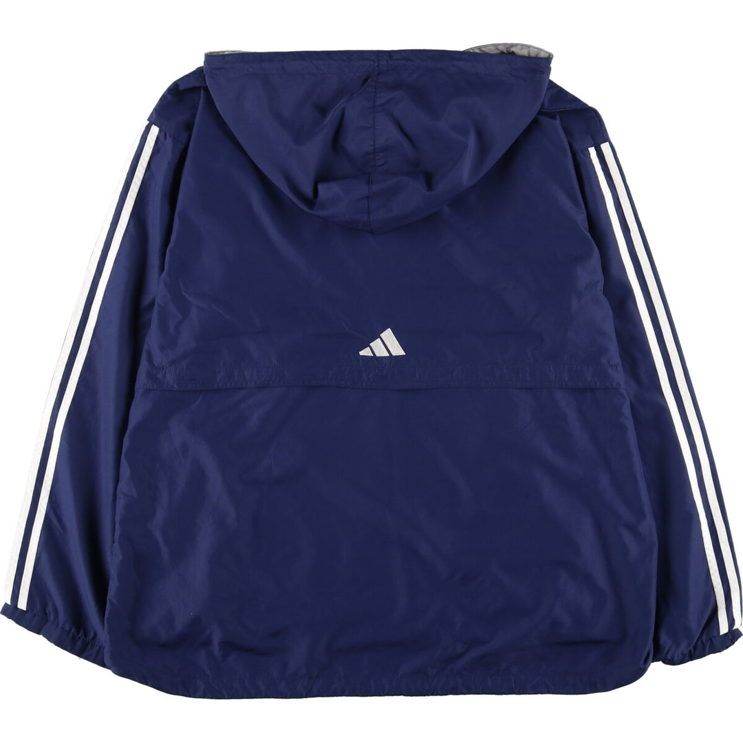 90'S Adidas Hooded Warm-up Pullover Men's XL Vintage /eaa422870