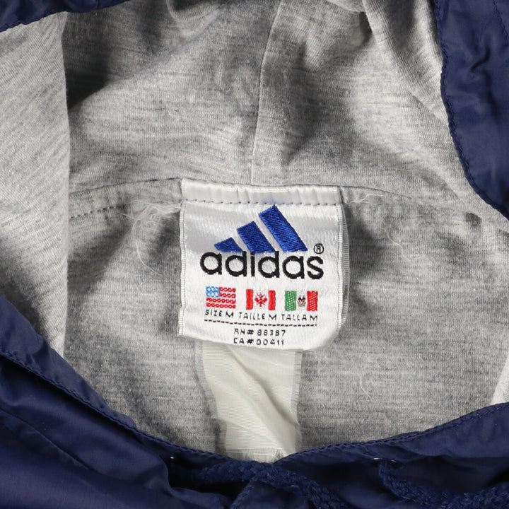 90'S Adidas Hooded Warm-up Pullover Men's Medium Vintage /eaa422885