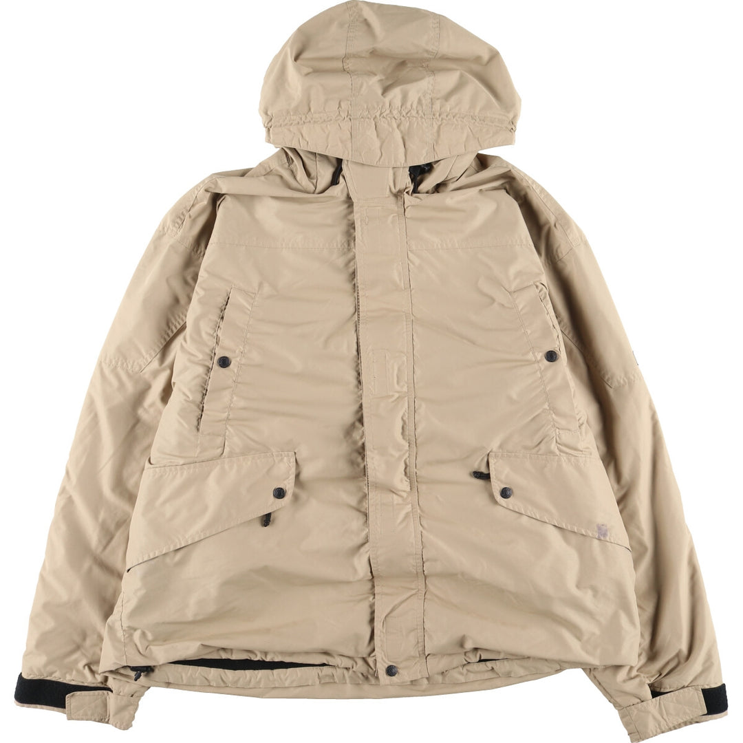 Ralph Lauren POLO SPORT Men's XXL Padded Puffer Jacket Nylon Beige type Vintage Second Hand