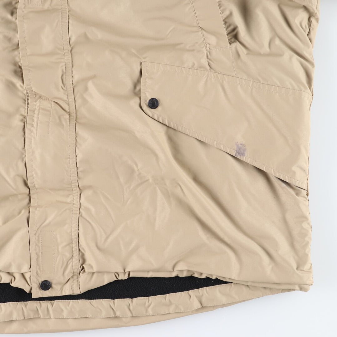 Ralph Lauren POLO SPORT Men's XXL Padded Puffer Jacket Nylon Beige type Vintage Second Hand