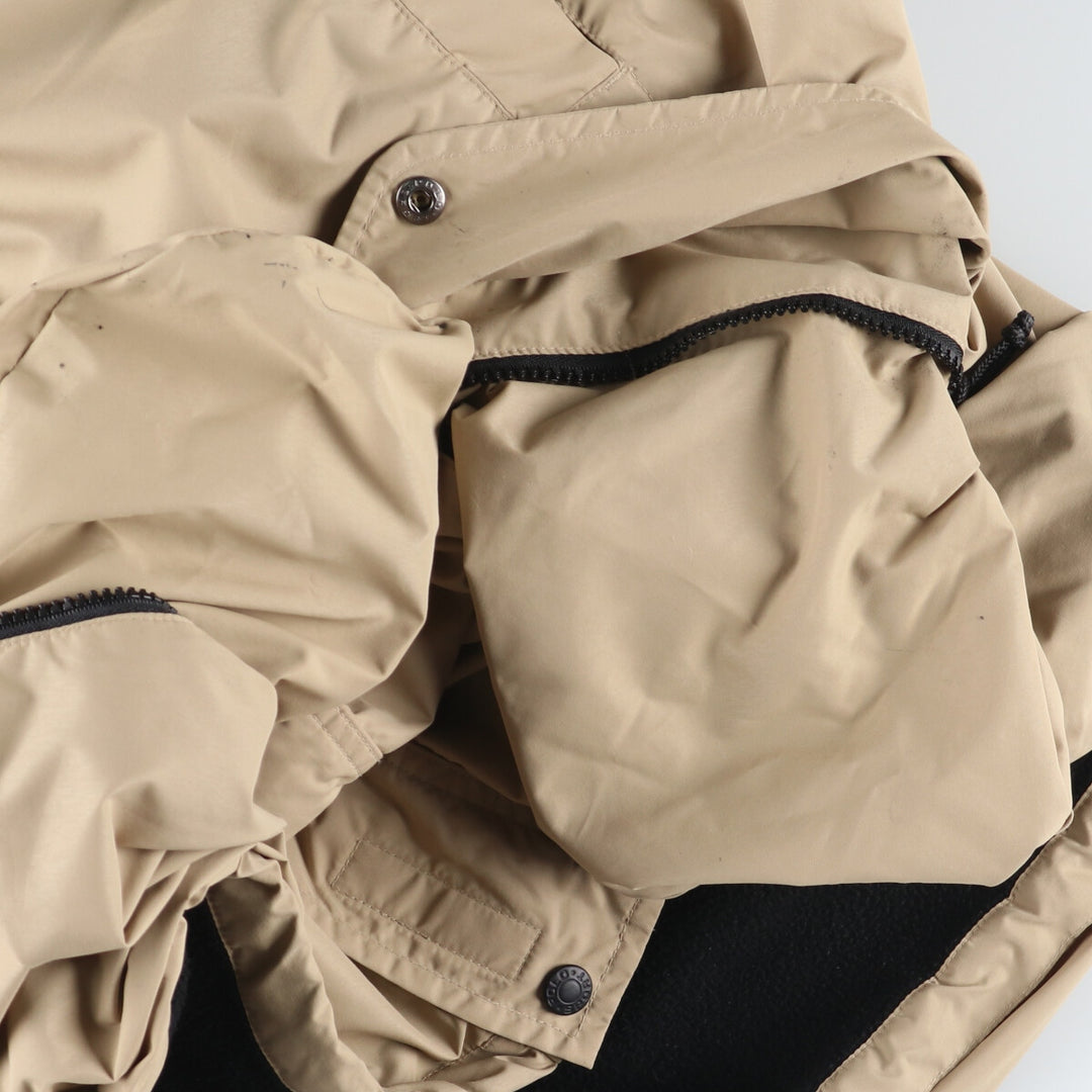 Ralph Lauren POLO SPORT Men's XXL Padded Puffer Jacket Nylon Beige type Vintage Second Hand