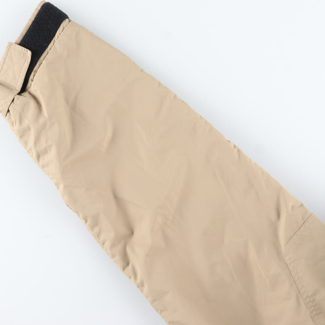 Ralph Lauren POLO SPORT Men's XXL Padded Puffer Jacket Nylon Beige type Vintage Second Hand