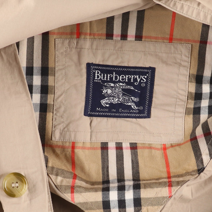 80'S Burberry's 100% cotton Balmacaan coat, made in England, men's L, vintage /eaa422937