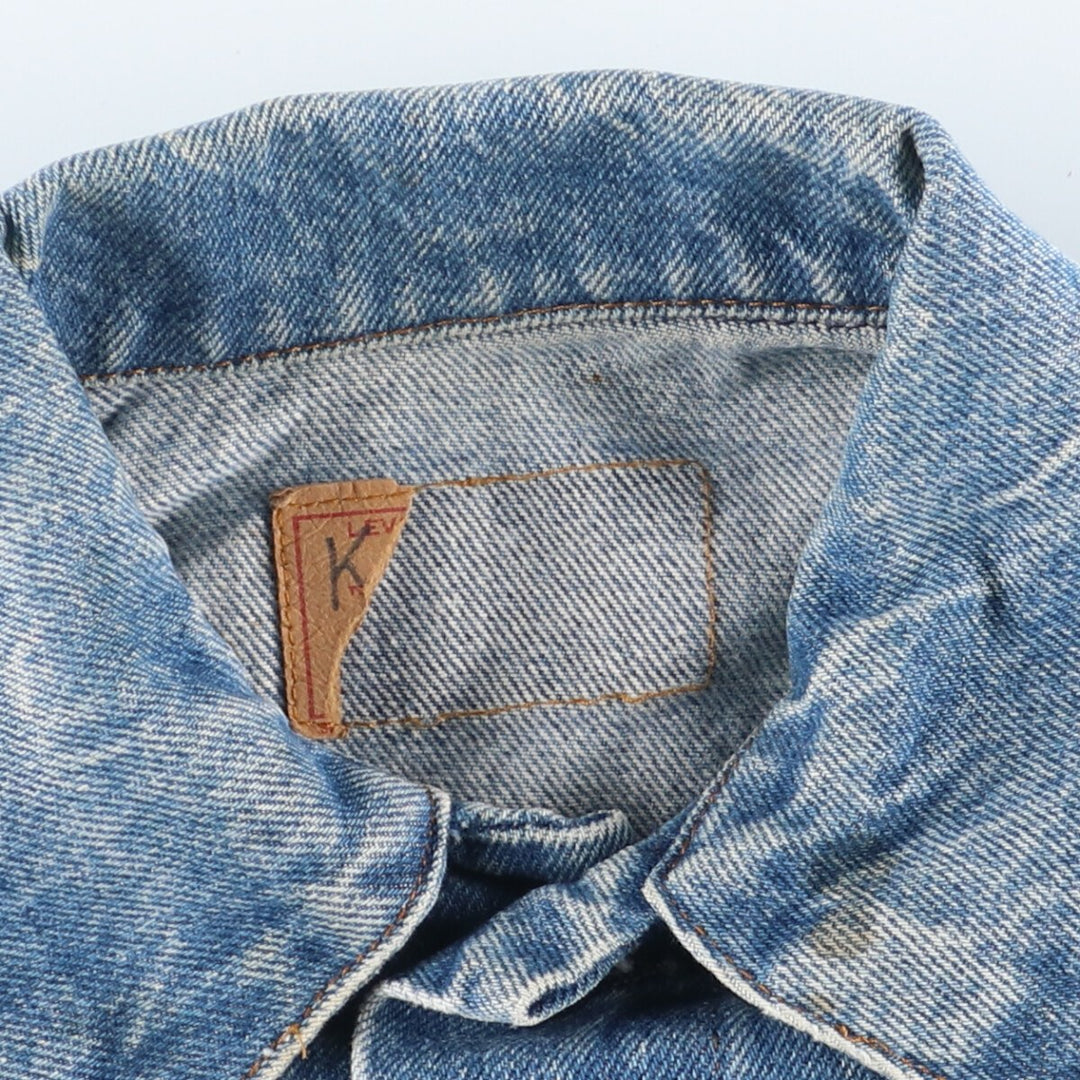 80'S Levi's denim jacket, denim jacket, made in USA, men's M, vintage /eaa422968