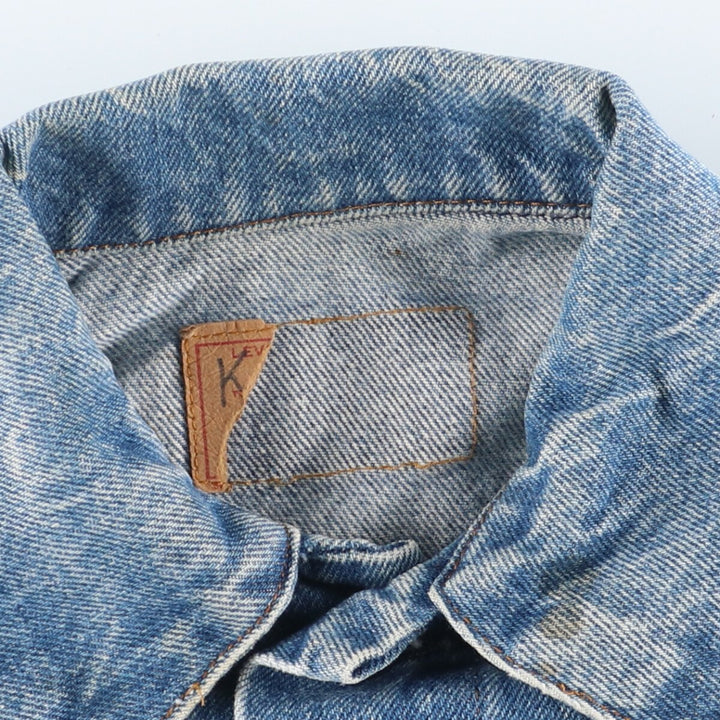 80'S Levi's denim jacket, denim jacket, made in USA, men's M, vintage /eaa422968