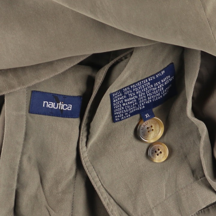 90'S NAUTICA Half Coat Men's XL Vintage /eaa423000