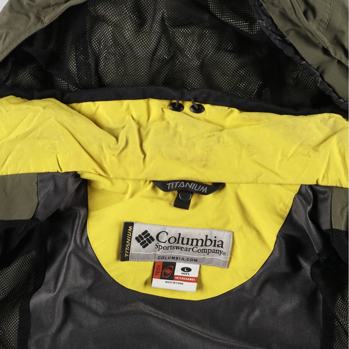 Columbia Titanium Mountain Parka Shell Jacket Men's L /eaa423081