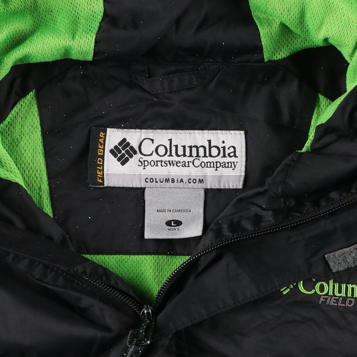 00'S Columbia FIELD GEAR Mountain Parka Shell Jacket Men's L /eaa423131