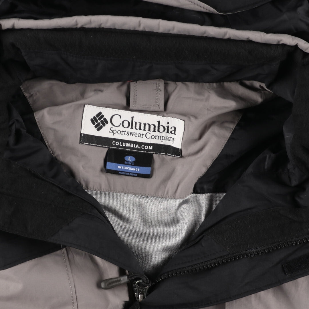 00'S Columbia Bugaboo OMNI-TECH Mountain Parka Shell Jacket Men's L /eaa423136