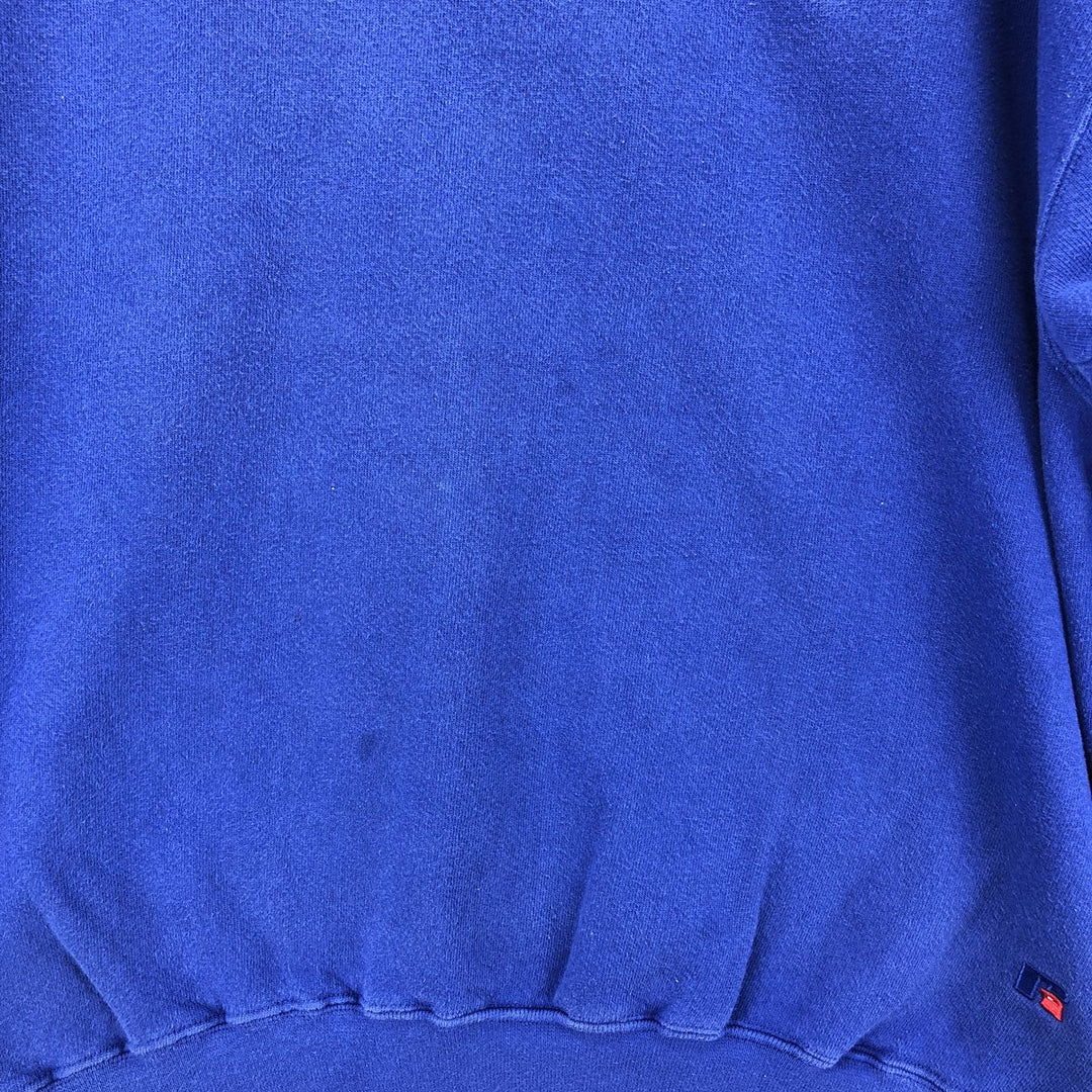 90'S Russell HIGH COTTON Collared Half Button College Sweatshirt Trainer Made in USA Men's XL Vintage /eaa423209