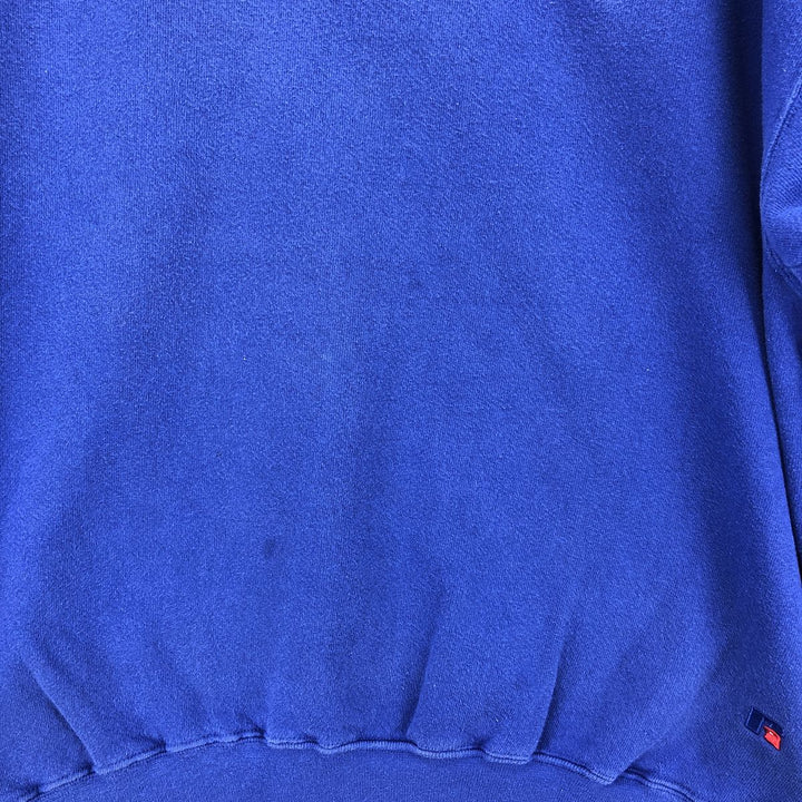 90'S Russell HIGH COTTON Collared Half Button College Sweatshirt Trainer Made in USA Men's XL Vintage /eaa423209