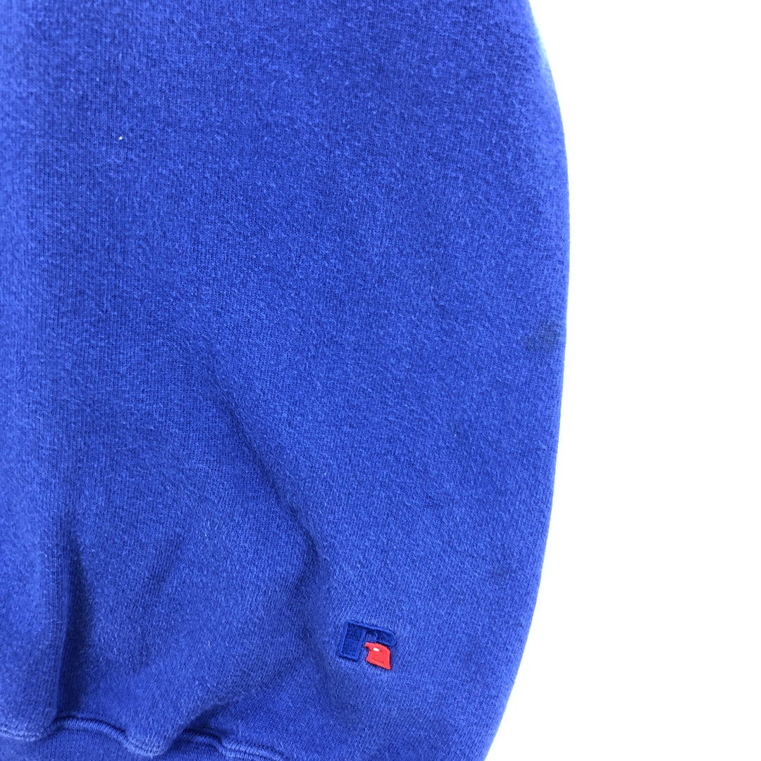 90'S Russell HIGH COTTON Collared Half Button College Sweatshirt Trainer Made in USA Men's XL Vintage /eaa423209