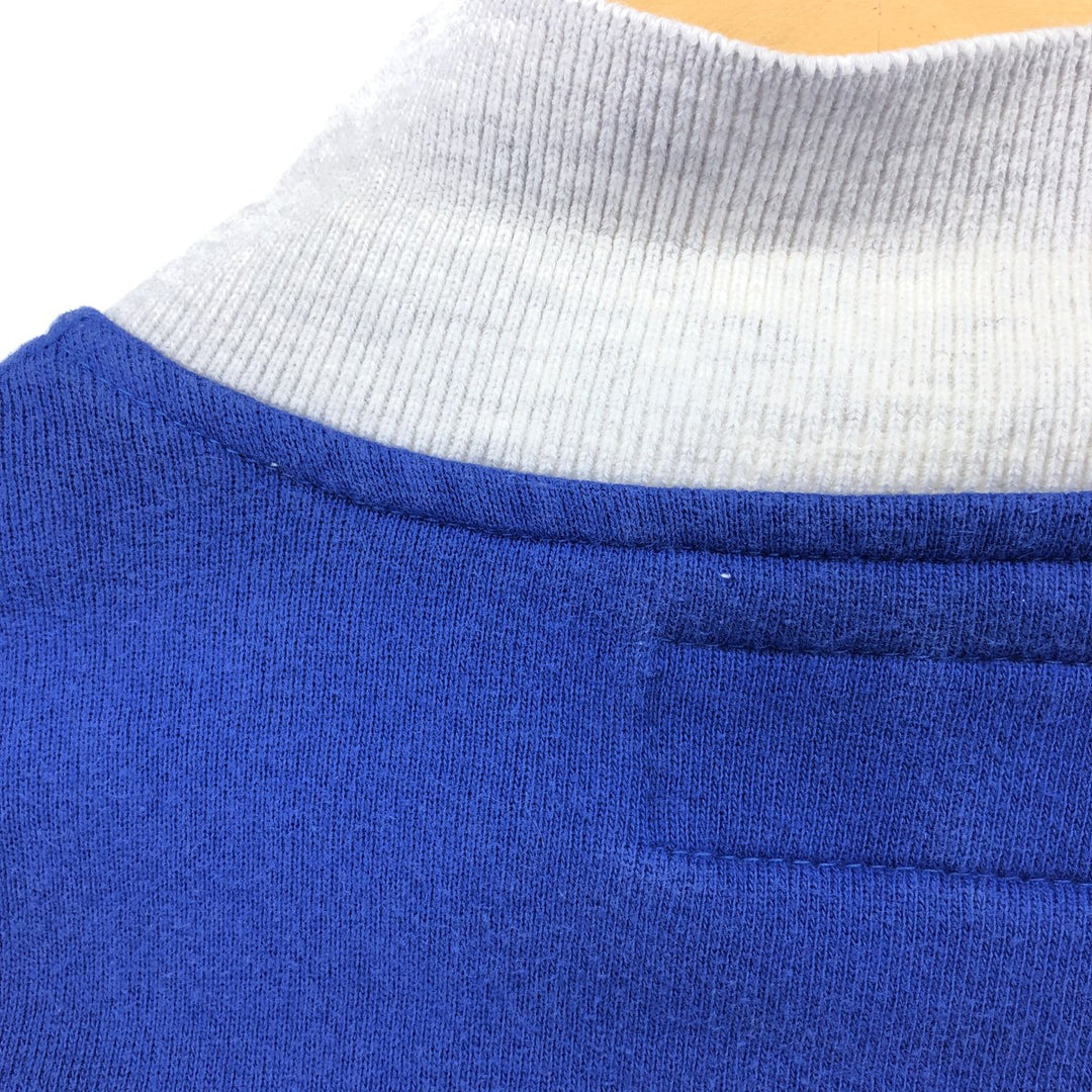 90'S Russell HIGH COTTON Collared Half Button College Sweatshirt Trainer Made in USA Men's XL Vintage /eaa423209