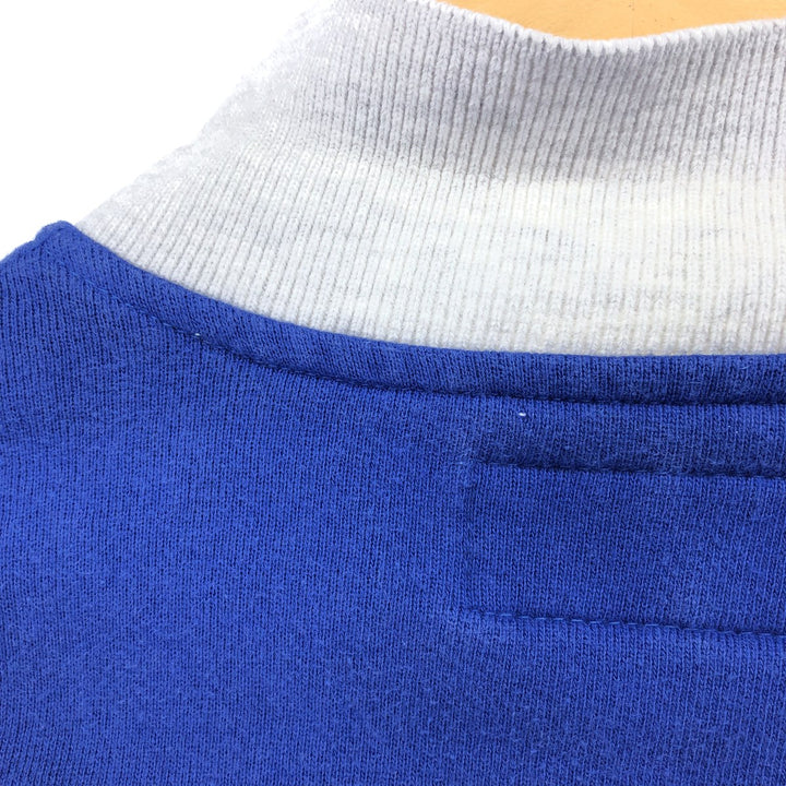 90'S Russell HIGH COTTON Collared Half Button College Sweatshirt Trainer Made in USA Men's XL Vintage /eaa423209