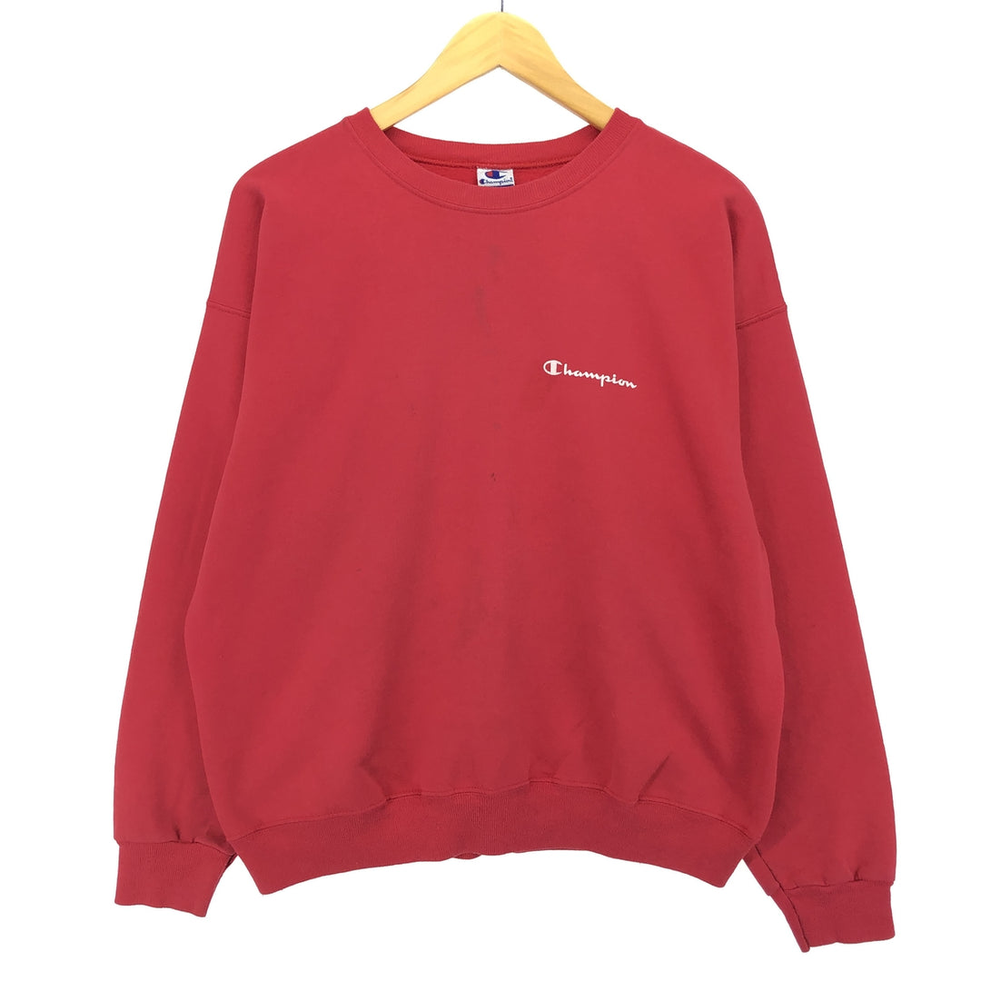 90'S Champion One Point Logo Sweatshirt, Men's L, Vintage /eaa423227