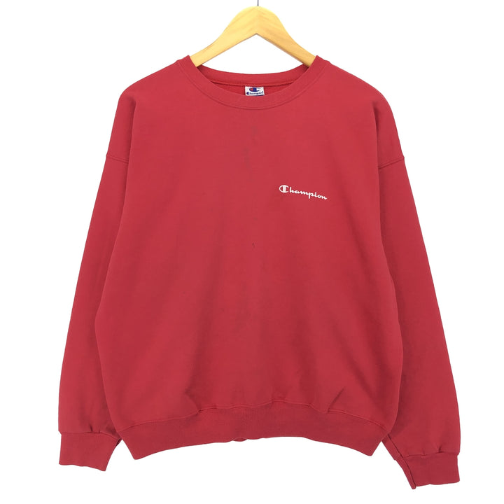 90'S Champion One Point Logo Sweatshirt, Men's L, Vintage /eaa423227