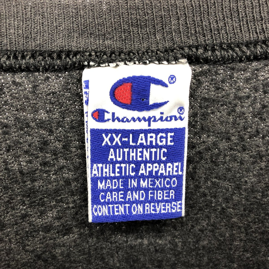 90'S Champion One Point Logo Sweatshirt Trainer Men's XXL Vintage /eaa423229