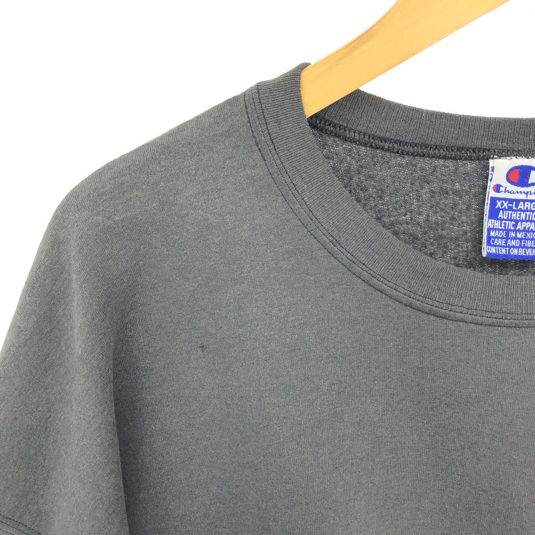 90'S Champion One Point Logo Sweatshirt Trainer Men's XXL Vintage /eaa423229