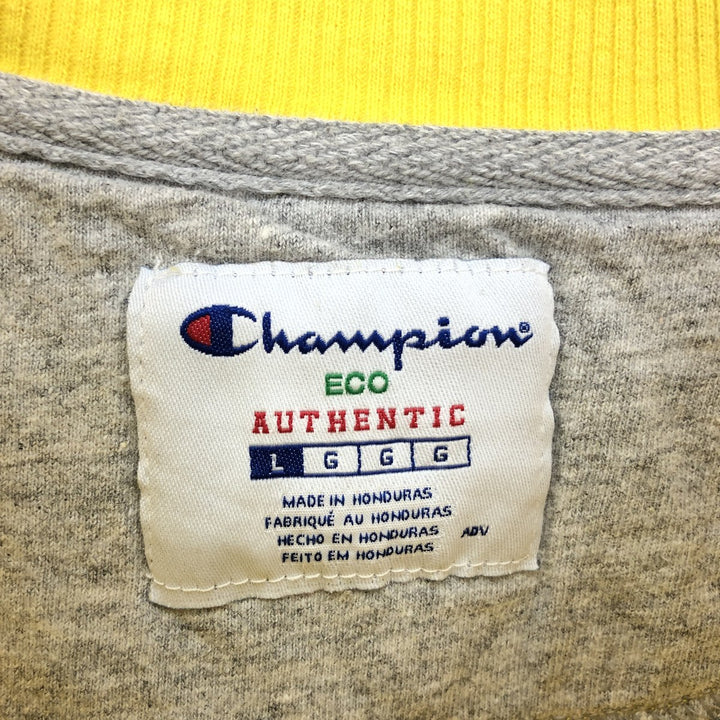 Champion ECO AUTHENTIC One Point Logo Sweatshirt Trainer Men's L size / eaa423255