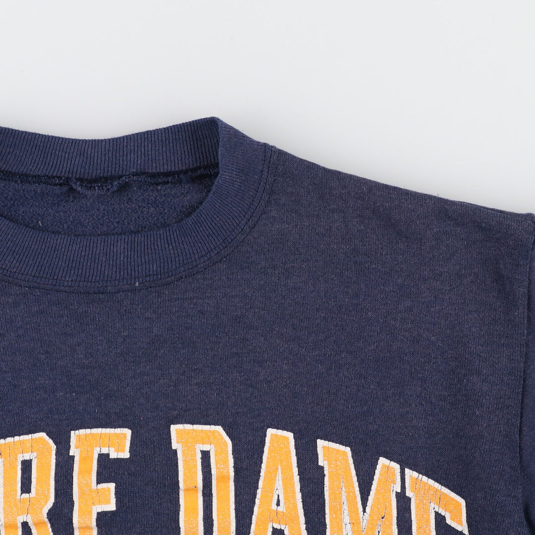 NOTRE DAME Notre Dame University College Character Sweatshirt Sweatshirt Women's L /eaa423261