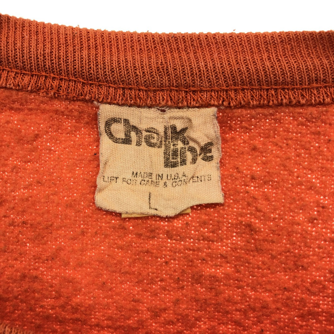 ~80'S Chalk Line TENNESSEE University of Tennessee college sweatshirt, sweatshirt, made in USA, women's L, vintage /eaa423265