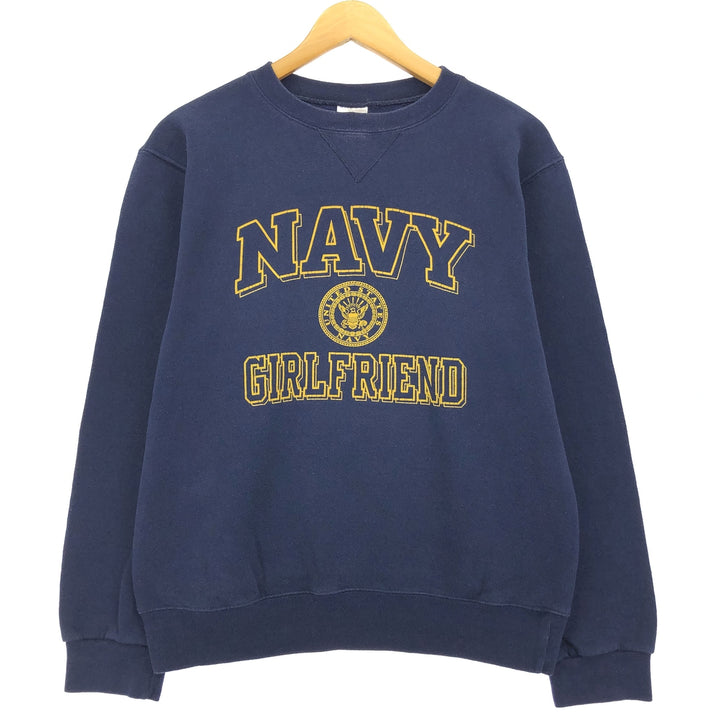 SOFFE USNAVY Printed Sweatshirt Trainer Women's S /eaa423268