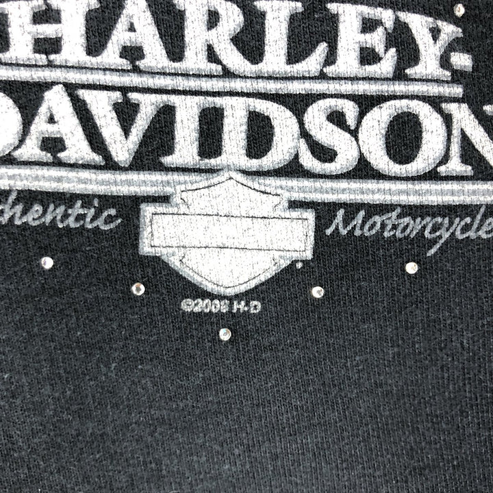 90'S Harley Davidson Advertising Sweatshirt Pullover Hoodie Made in USA Women's L Vintage /eaa423277