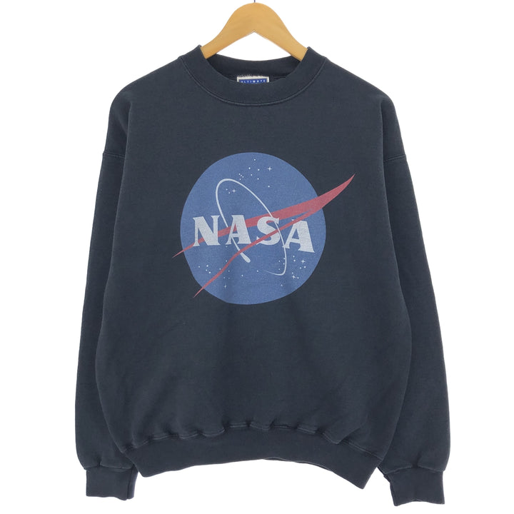 00'S Hanes NASA print sweatshirt, men's M /eaa423278