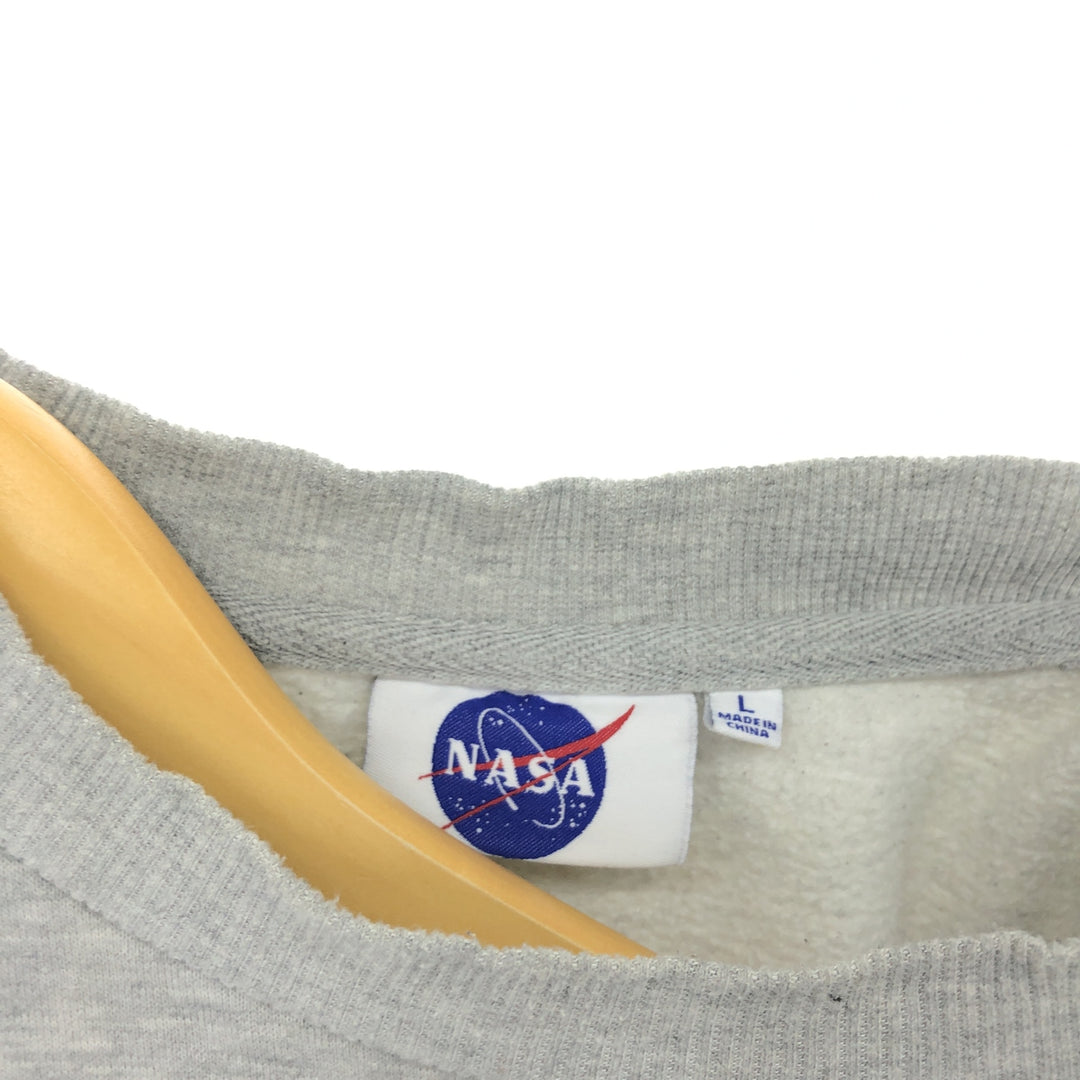 00'S NASA Advertising Sweatshirt Trainer Men's L Long Sleeve Vintage /eaa423280