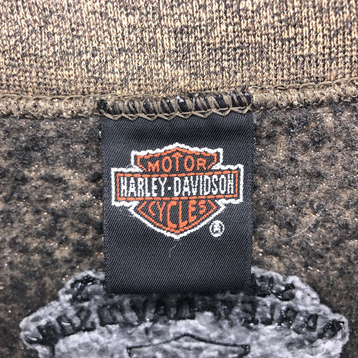 90s-00'S Harley-Davidson Double-sided Embroidered Advertising Sweatshirt, Men's XL, Vintage /eaa423282