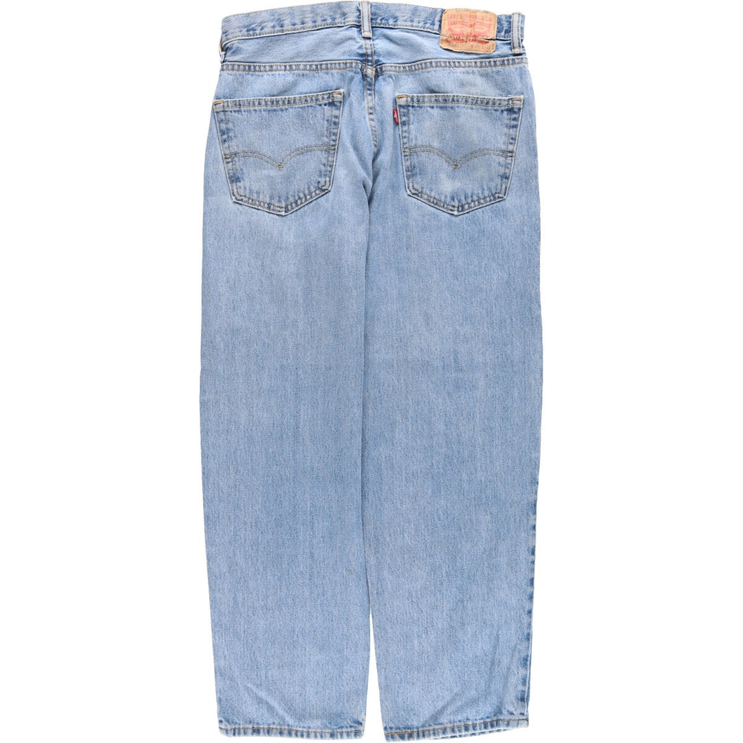 Levi's 550 tapered denim pants for men w33 / eaa423328