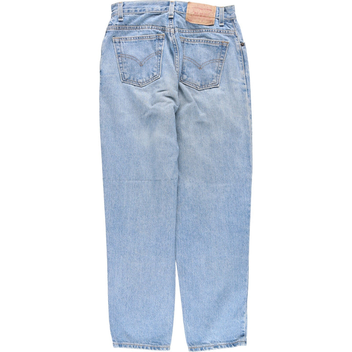 00'S Levi's 550 Relaxed Fit Tapered Leg Tapered Denim Pants Women's L (w28) /eaa423329