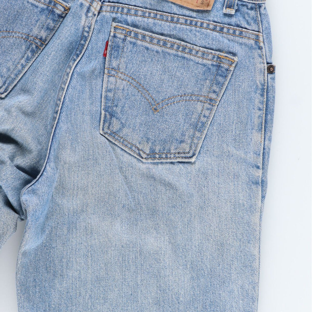 00'S Levi's 550 Relaxed Fit Tapered Leg Tapered Denim Pants Women's L (w28) /eaa423329