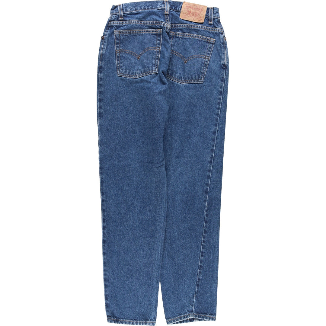 00'S Levi's 550 Relaxed Fit Tapered Leg Tapered Denim Pants Women's L (w29) /eaa423331